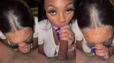 Ebony Brandi Sheri Deepthroat Big Black Cock