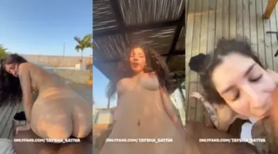 Taysha Sativa Fucking outdoor leaked video