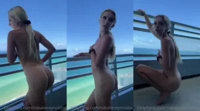 Natalie Reynolds Nude In Balcony Onlyfans Video