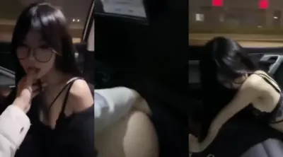 Teasing in the backseat of an uber