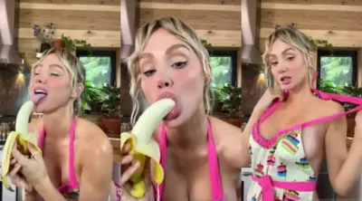 Sara Underwood Nude Banana Sucking Video Leaked