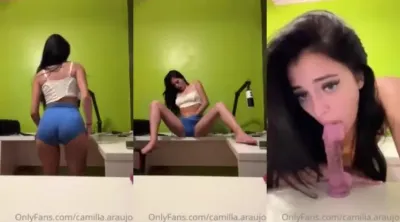 Camilla Araujo Leaked Pussy Masturbation Livestream