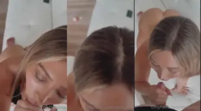 Stefanie Knight Couch POV Blowjob Video Leaked [video]