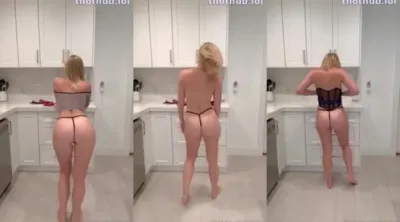 Vicky Stark piece Lingerie try-on May_2024  [video]