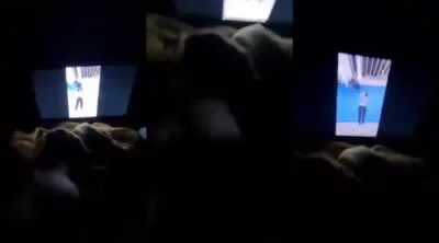 korean girlfriend with huge tits fucked while [video]