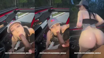 Auhneesh Nicole Dunkin Donut Sex Video Leaked