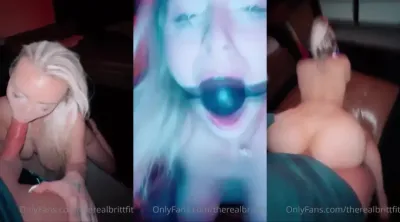 Therealbrittfit Anal Sextape Creampie Leaked Onlyfans Video