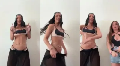 Charli D’Amelio Ass See-Through Dance Video Leaked #7#