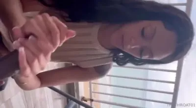 Pink Kitty blowjob outdoor  #7# [video]