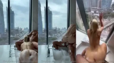 ScarlettKissesXO Thailand Hotel Bathtub Fuck Video Leaked #7#