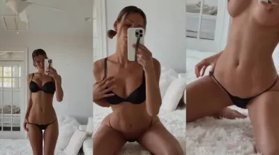 Rachel Cook Mirror Nude Tease Video Leaked #12#