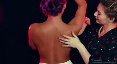 Darya Lozhkina ASMR Back Tracing Uncensored Video