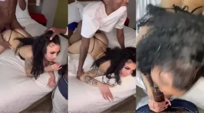 Pretty Ass Jas Interracial Threesome leaked