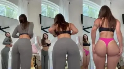 Sophieraiin Pink Panties Strip Video Leaked