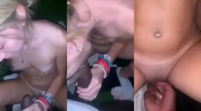 teen getting dick in the park