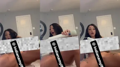 Indianamylf Videos Porn Hot Masturbation On Bed