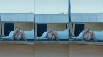 Corinna Kopf Leak Masturbating Before Mirror