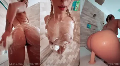 Therealbrittfit Solo In Shower Video Leaked