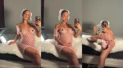 Stormi Maya Pregnant Nude Leaked Video