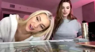 Lauren Summer and her friends in a