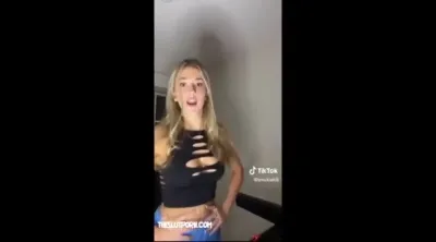 Busty Blonde Breckie Hill Nude Compilation Video