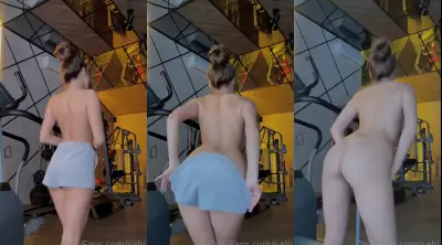 Selti Nude Gym Striptease OnlyFans Video Leaked
