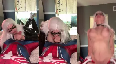 Brandyrenee19 Fucks Spider Man Video Leakeds