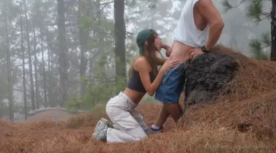 Anna Ralphs Forest Blowjob Cum In Mouth Onlyfans Video Leakeds