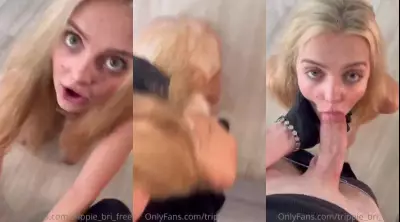 Trippie Bri Nude POV Deepthroat Blowjob OnlyFans Video Leaked