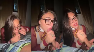 Emily Rinaudo Cumshot Facial POV OnlyFans Video Leaked
