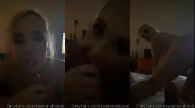 Savannah Bond Nude POV Blowjob OnlyFans Video Leaked