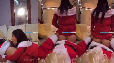 Anabella Galeano Xmas Santa Riding Sex OnlyFans Video Leaked