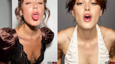 Ella Purnell Orgasm Compilation And Tongue Teasing