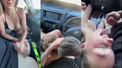 Ella Alexandra Beach Side Car Blowjob Video Leakeds