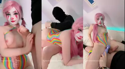 Rynker Bellee Clown Cosplay Sex Tape Video Leaked Shake XXX Vid