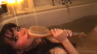 Belle Delphine Nude Intimate Bath Onlyfans Set Leaked
