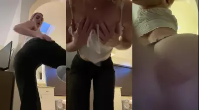 STPeach Jeans Strip Ass Spanking Fansly Video Leaked