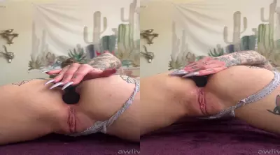 Awlivv Double Dildo Riding Nude Onlyfans Video