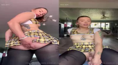 Queen Egirl27 I Fuck Myself Until You Cum In My Mouth Video