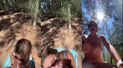 Avery Leigh Nude POV Blowjob Sex Outdoors Video Leaked