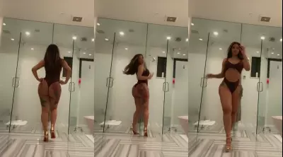Cardi B Sexy One-Piece Modeling Video Leaked