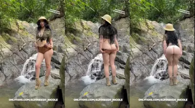 Auhneesh Nicole Outdoor Strip OnlyFans Video Leaked