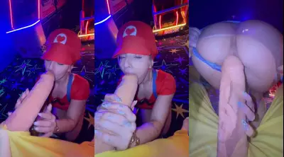 TheRealBrittFit Super Mario Cosplay Sextape Video Leaked